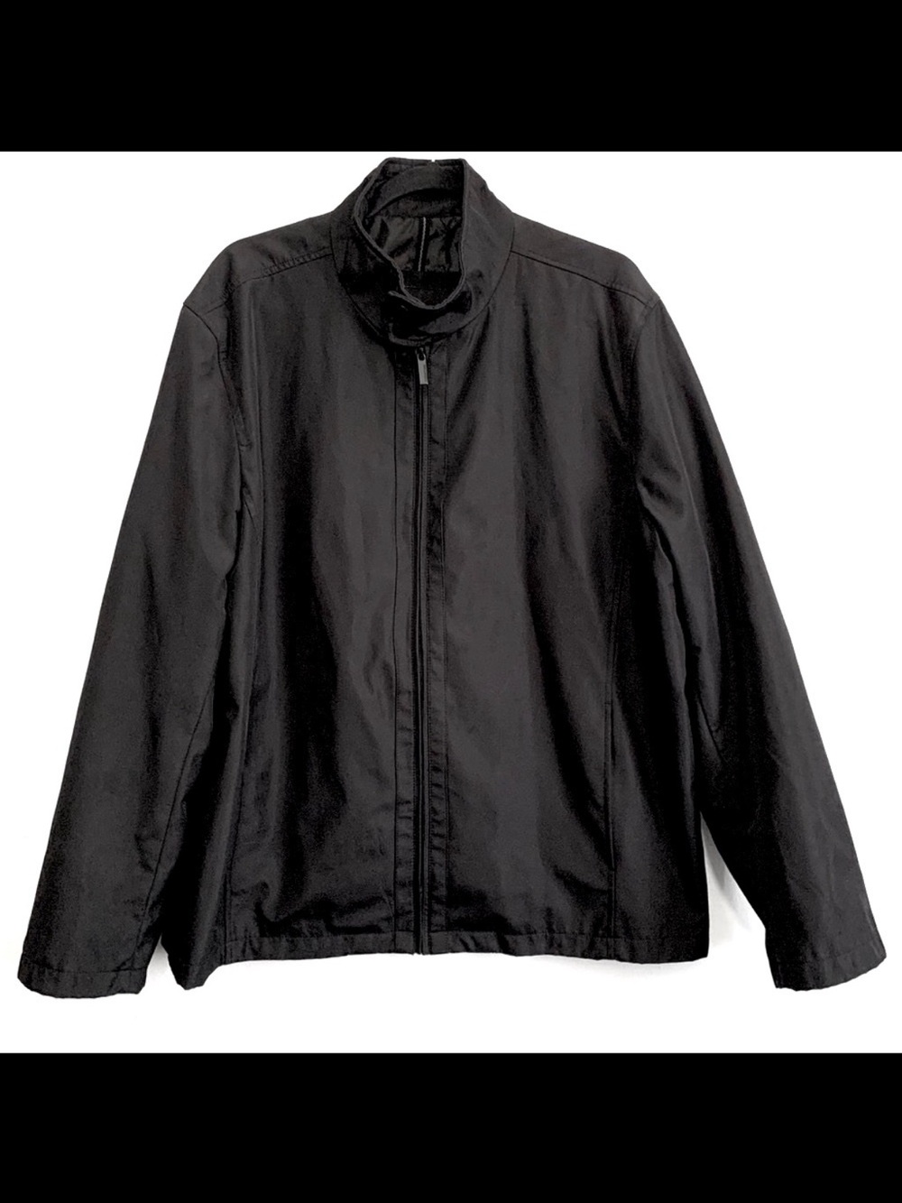 Structure Black Windbreaker